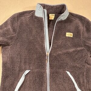 JACKET COAT North Face Campshire Men's LARGE Full-Zip Sherpa Fleece –  NAVY BLUE